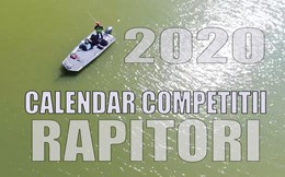 Peste 40 de competitii de pescuit la rapitori in 2020! Vezi programul complet.